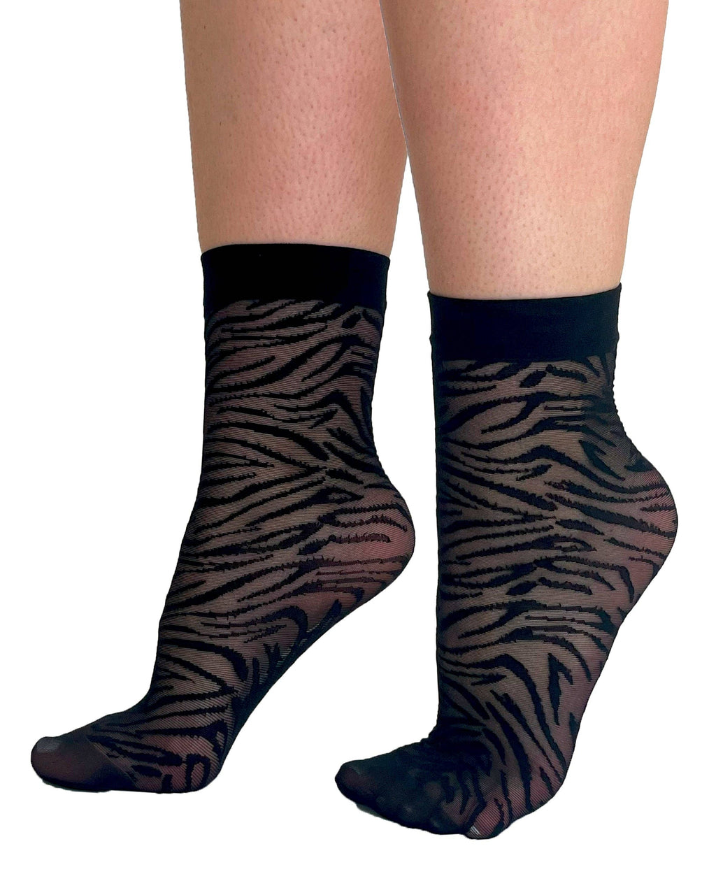 Sheer Tiger Socks