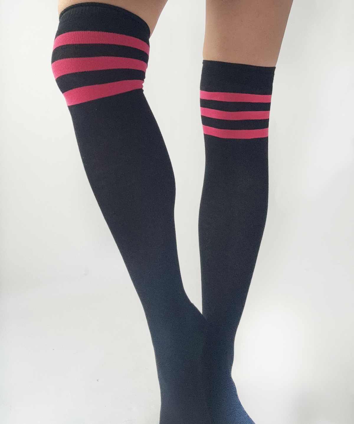 Referee Over The Knee Socks
