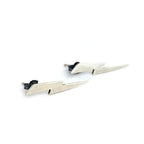Sterling Silver Lightening Bolt Stud Earrings