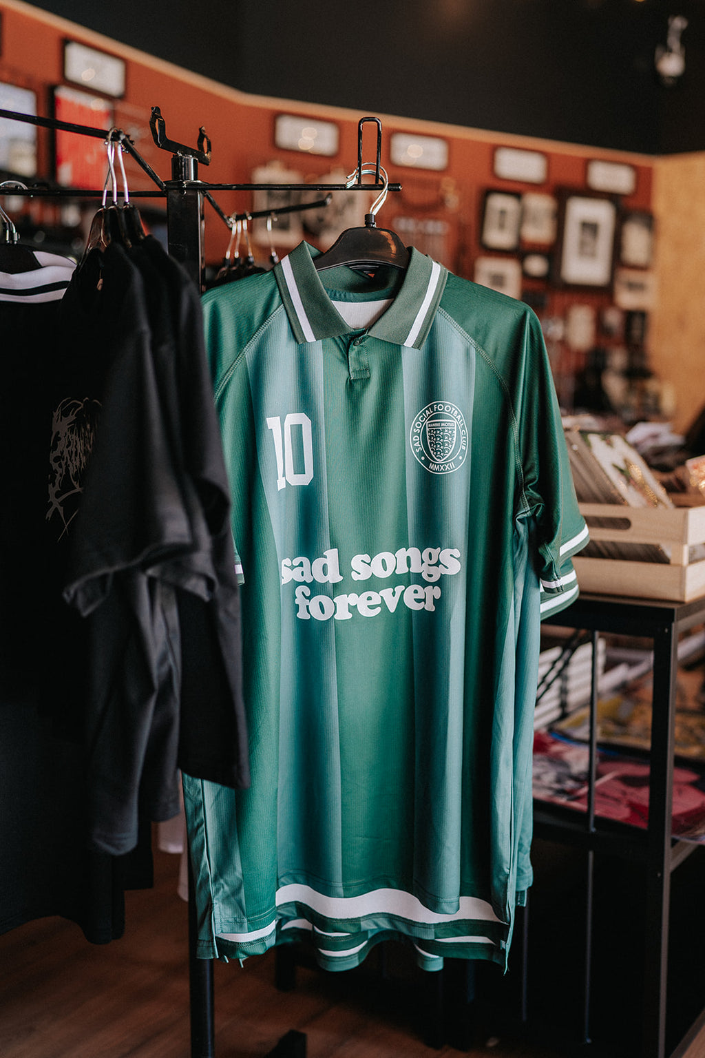 Sad Social Club Green Away Football Shirt