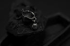 Sterling Silver Nosferatu Hoop Earrings