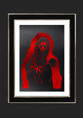 Ghostface Knife Foiled Art Print