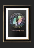 The Labyrinth Foiled Art Print