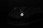 Tiny Sterling Silver Vampire Skull Pendant