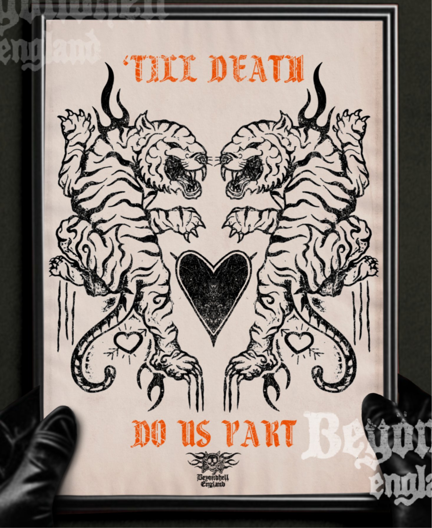 ‘Till Death Tiger Print
