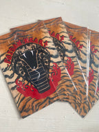 Poison Heart Tiger Stripe Art Print