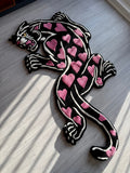 Loveheart Panther Rug