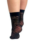 Sheer Tiger Socks