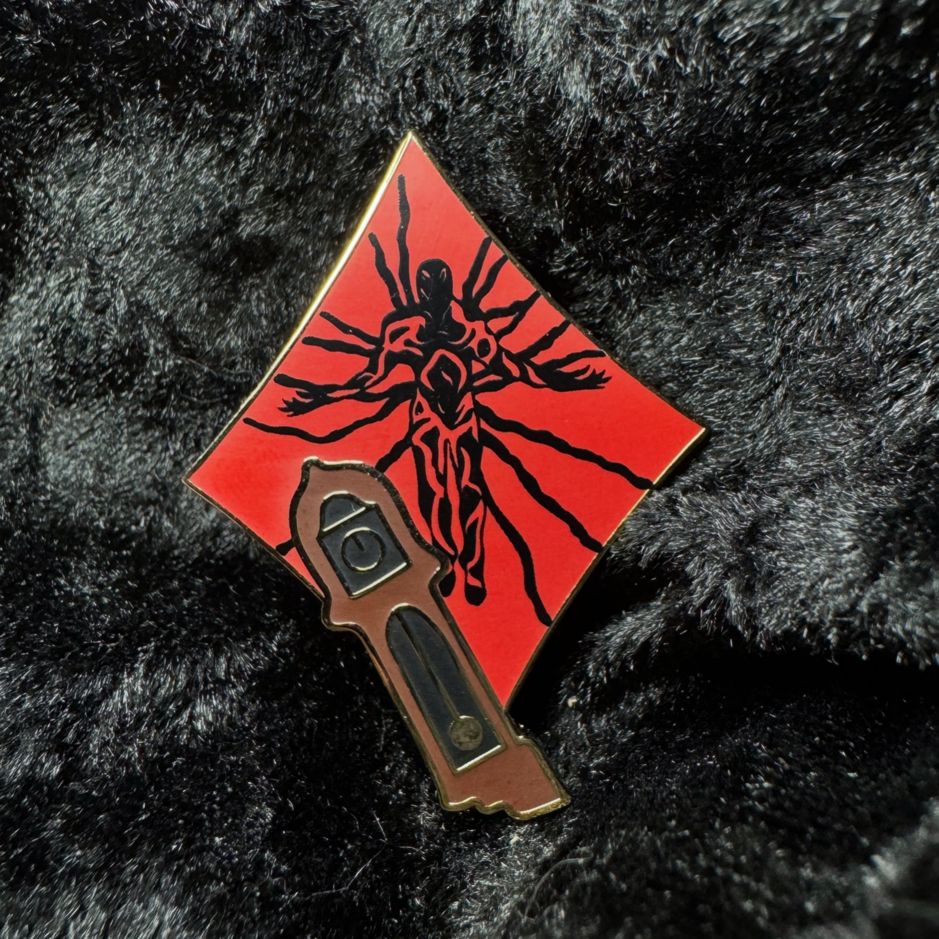 Upside Down Enamel Pin
