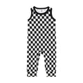 Checkerboard Baby Romper