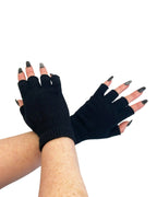 Knitted Fingerless Gloves