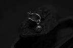 Sterling Silver Nosferatu Hoop Earrings