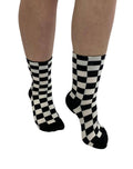 Checkerboard Ankle Socks