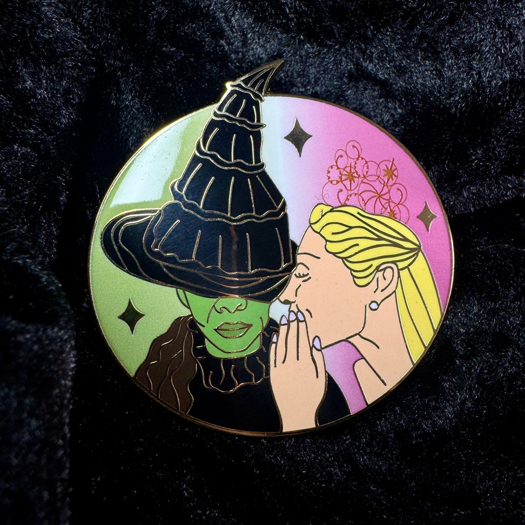 Wicked Whisper Enamel Pin