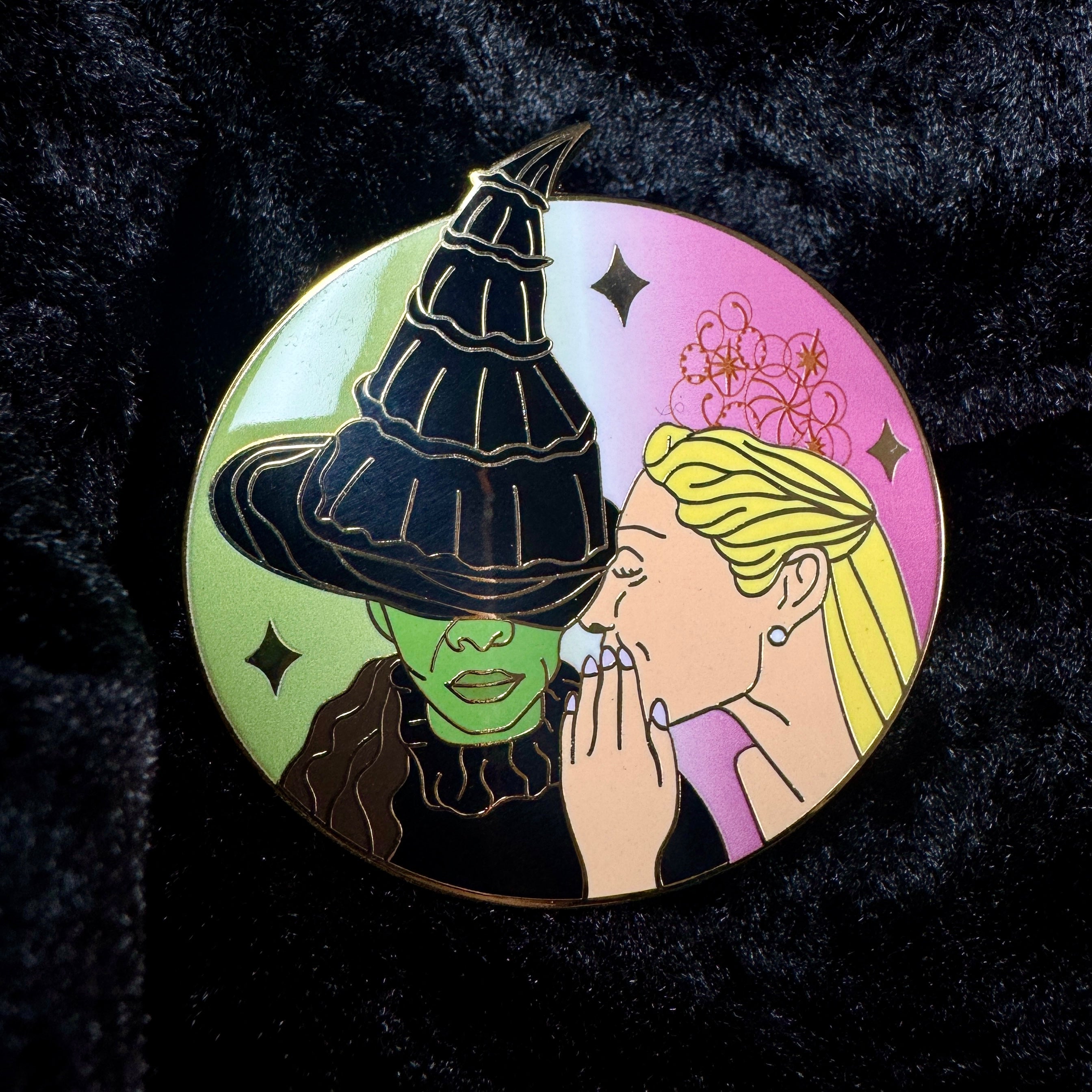 Wicked Whisper Enamel Pin