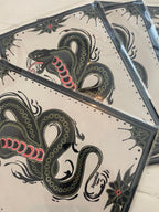 Cobra Tattoo Art Print