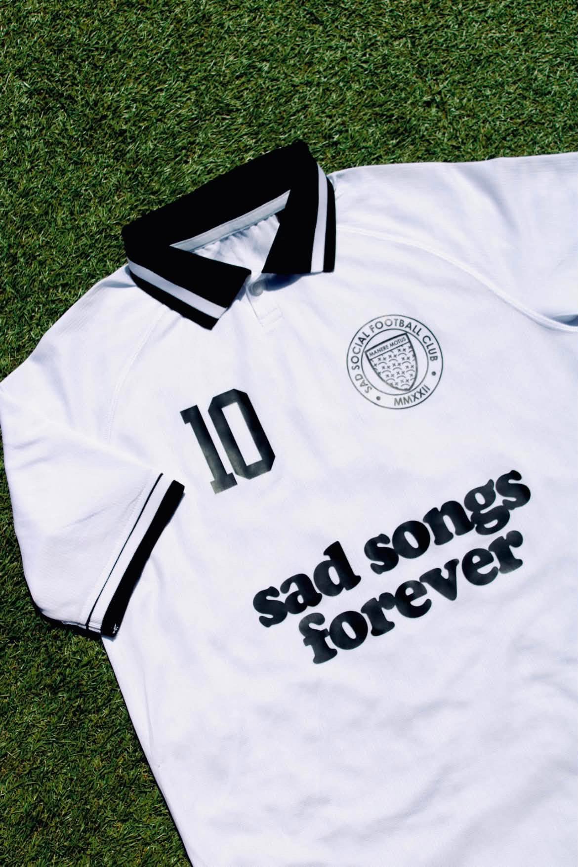 Sad Social Club White Home Football Shirt