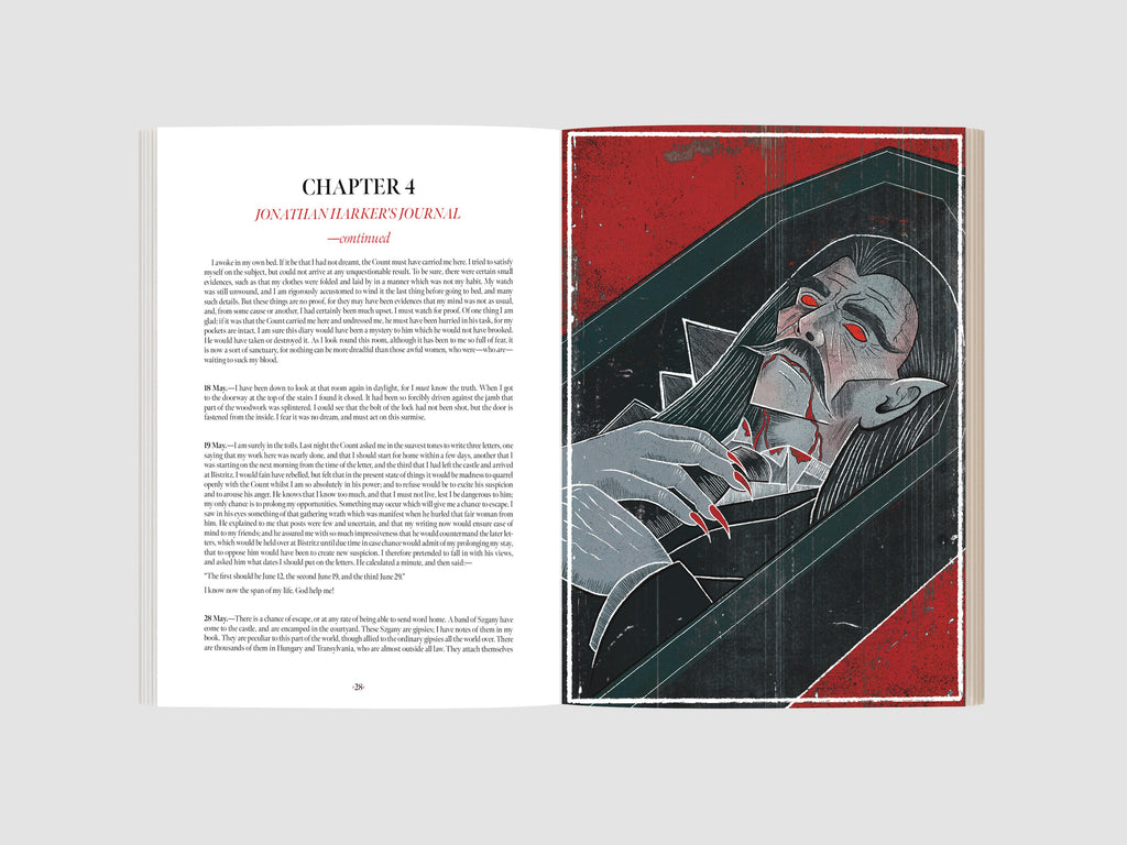 Dracula: Illustrated - 2nd Edition Hardback Book