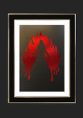 Carrie Foiled Art Print