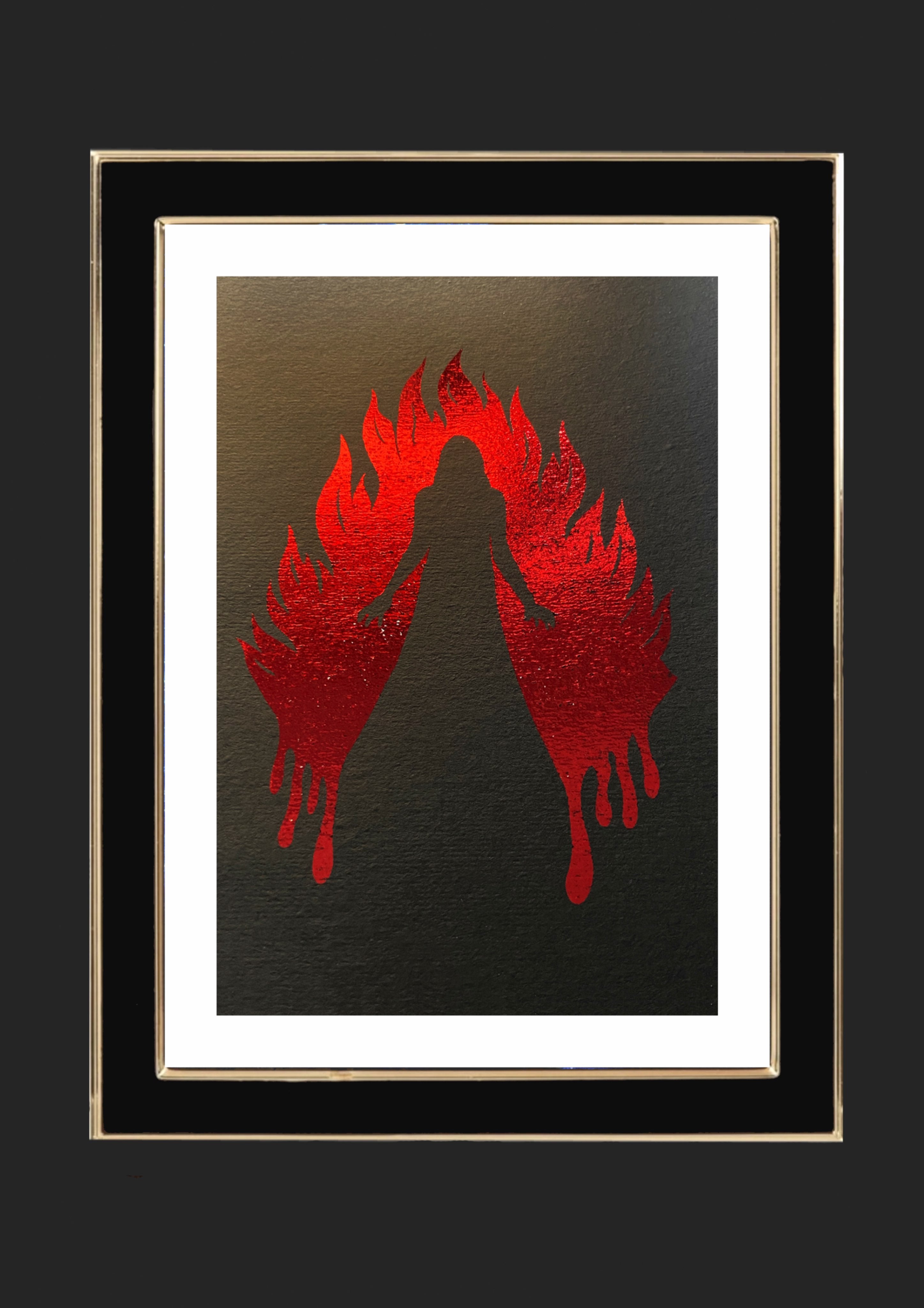 Carrie Foiled Art Print