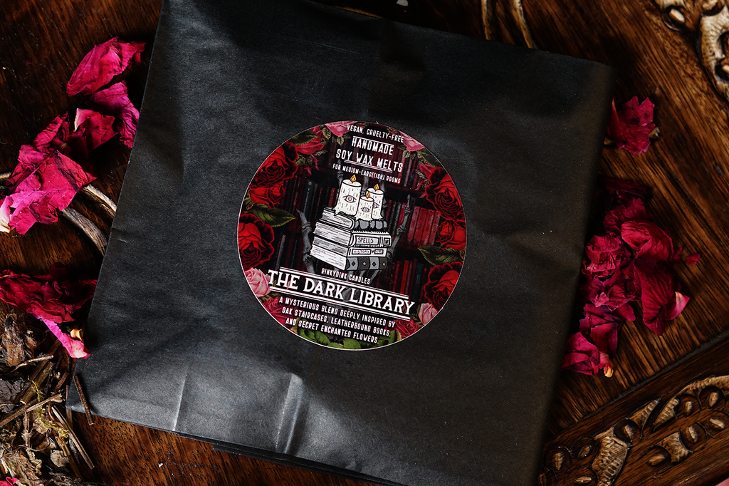 The Dark Library Dolls Head Wax Melts (VG)