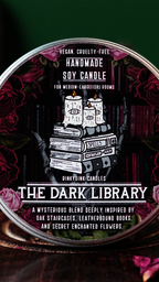The Dark Library Scented Candle (VG)