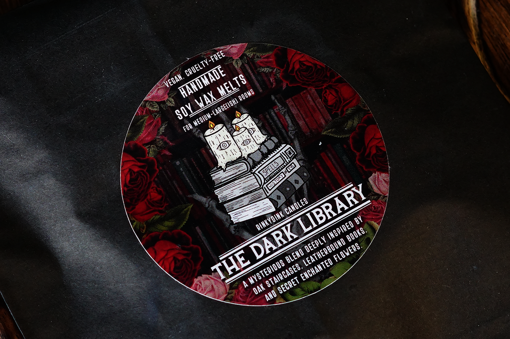 The Dark Library Dolls Head Wax Melts (VG)