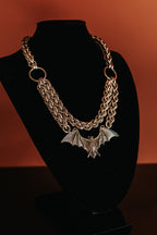Bat Chainmaille Necklace