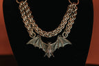 Bat Chainmaille Necklace