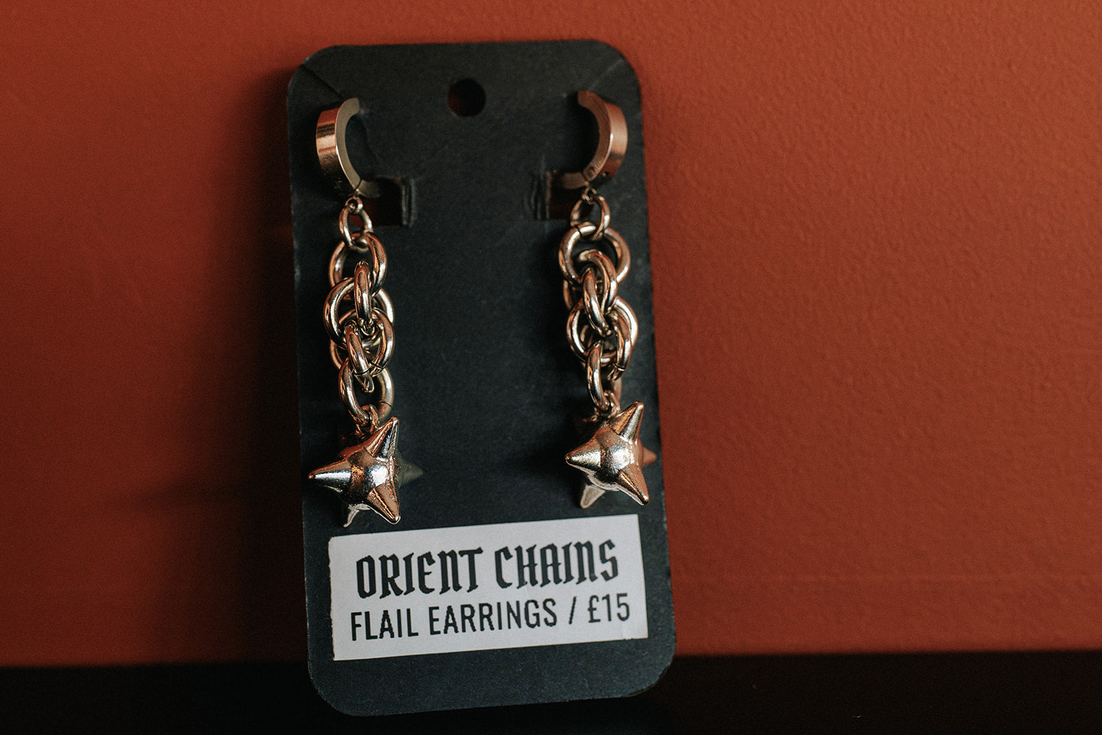 Flail Chainmaille Earrings