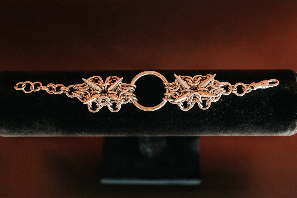 Spike Chainmaille Bracelet