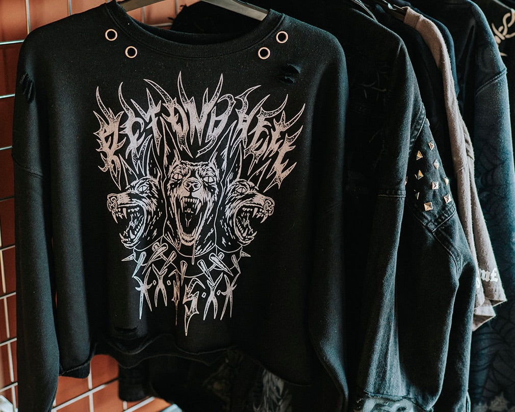 Cropped Cerberus Jumper