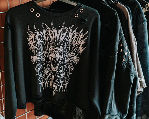 Cropped Cerberus Jumper