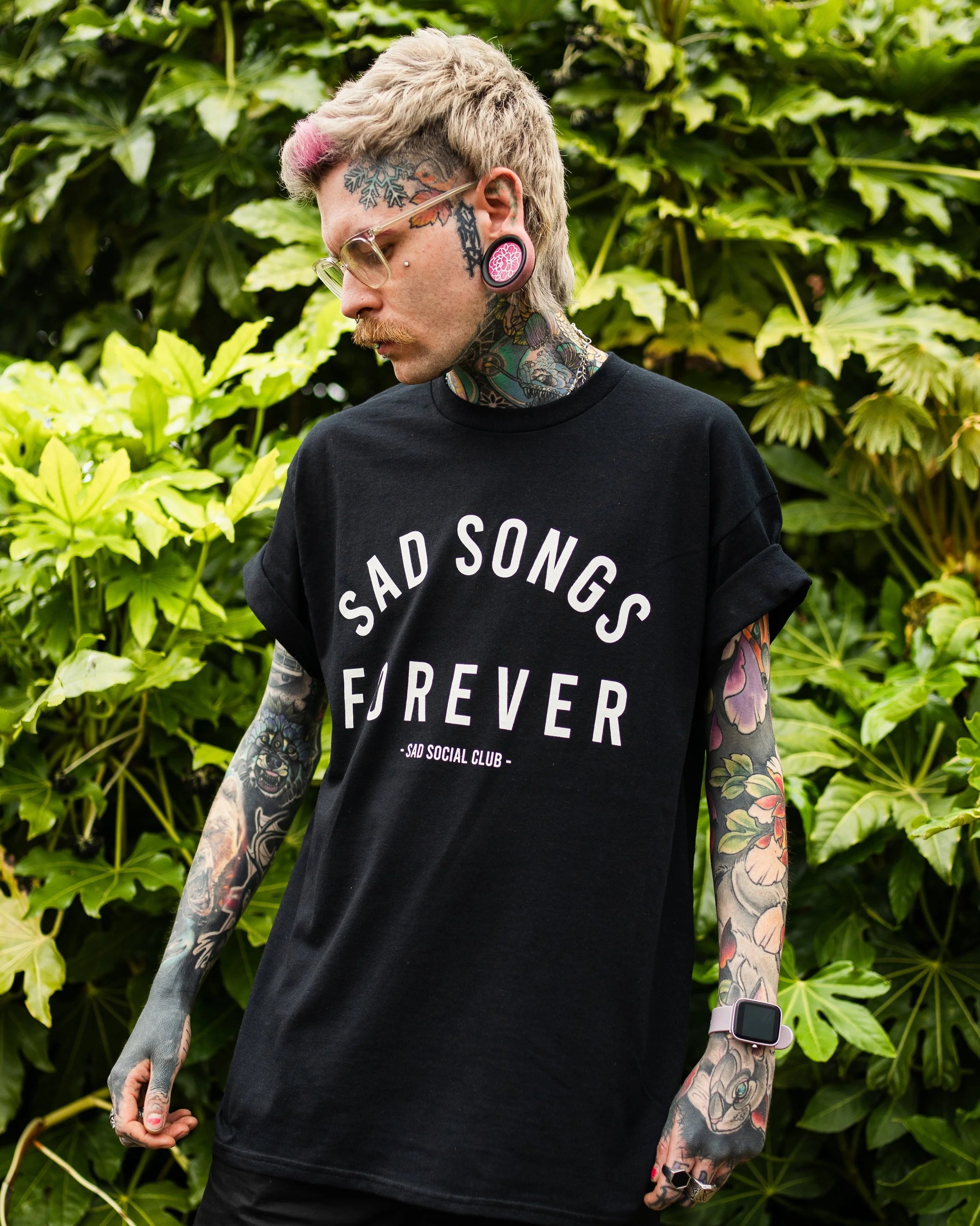 Sad Songs Forever Black T-Shirt