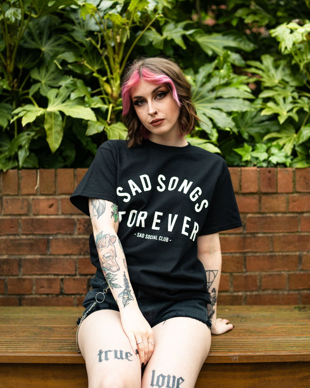Sad Songs Forever Black T-Shirt