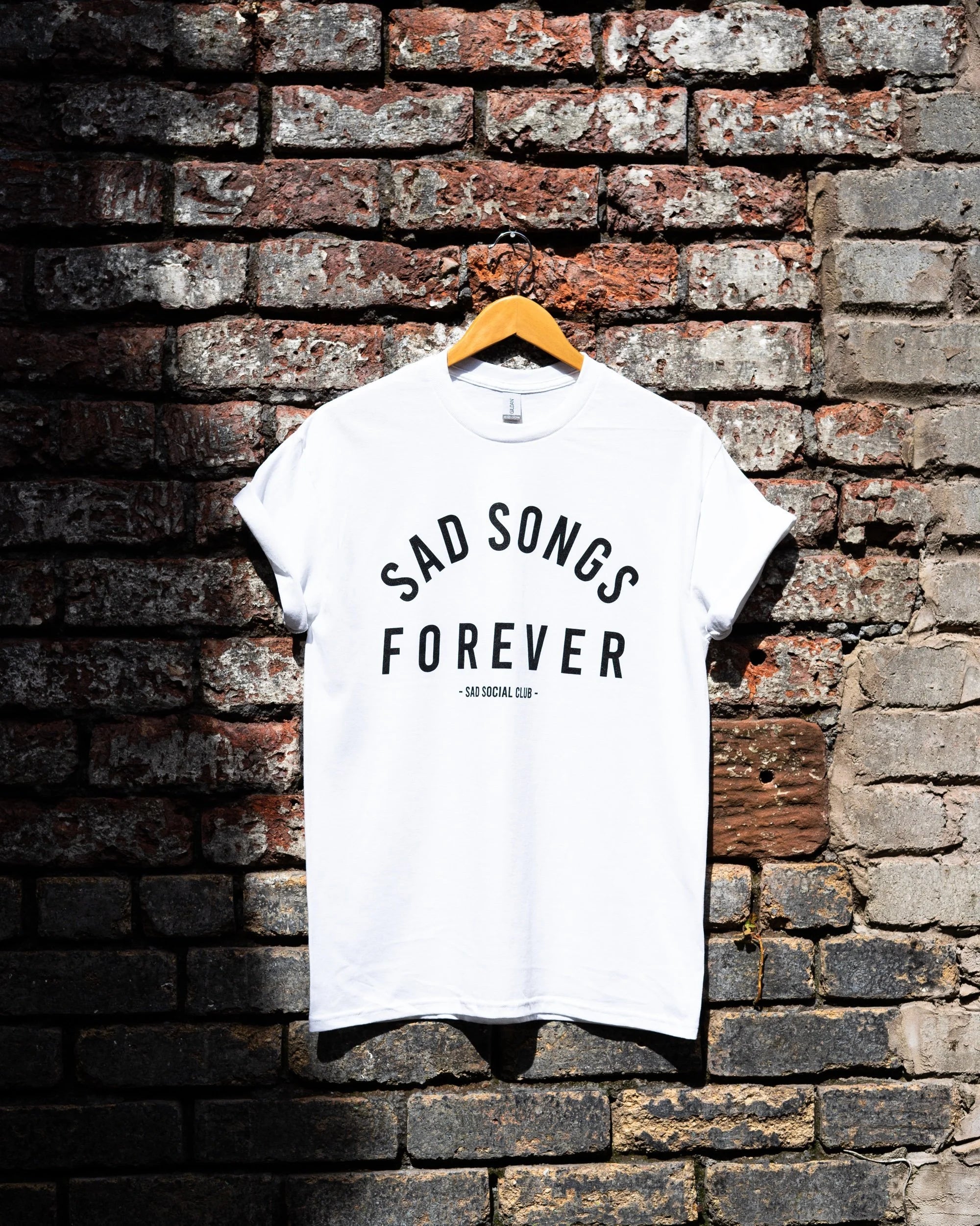 Sad Songs Forever White T-Shirt