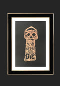Goonies Skeleton Key Foiled Art Print