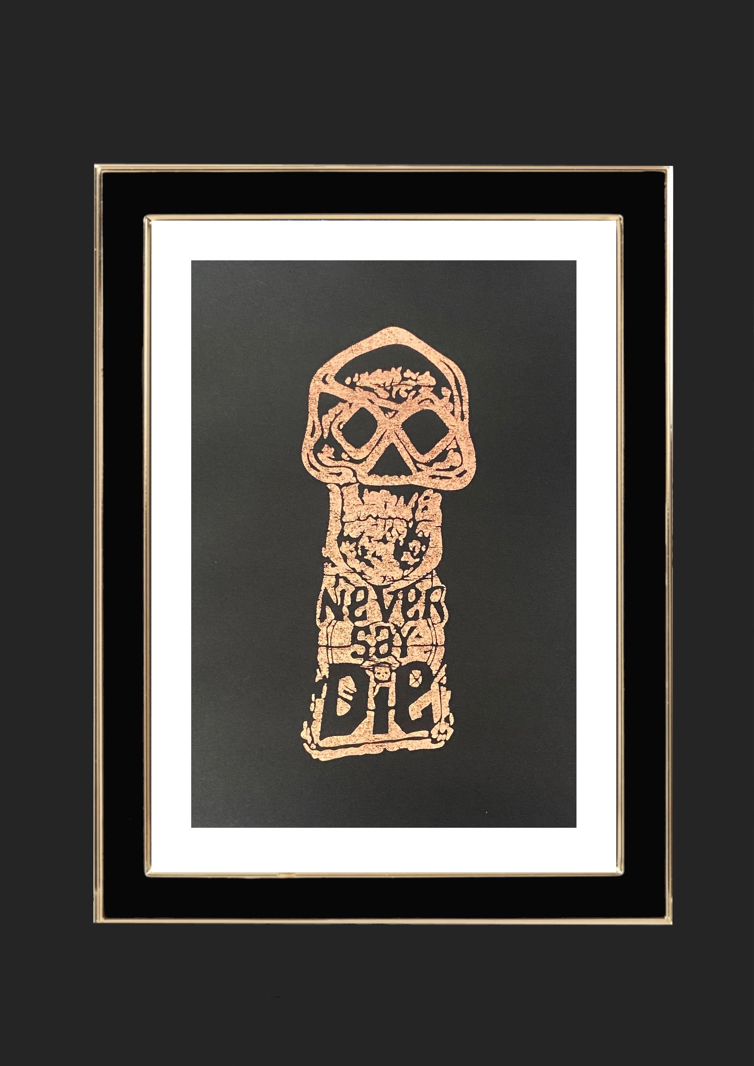Goonies Skeleton Key Foiled Art Print