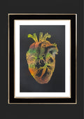 Heart Foiled Art Print