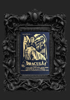 Dracula Vintage Movie Poster Foiled Art Print