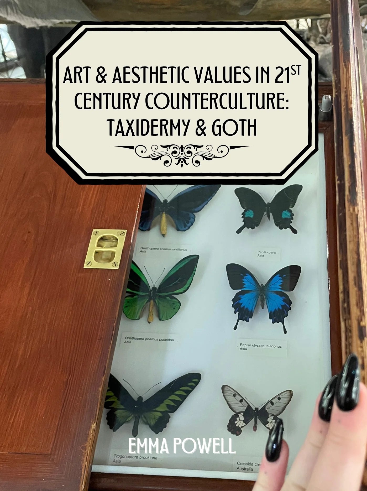 Art & Aesthetic Values in 21st Century Counterculture: Taxidermy & Goth