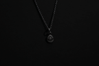 Tiny Sterling Silver Vampire Bat Pendant