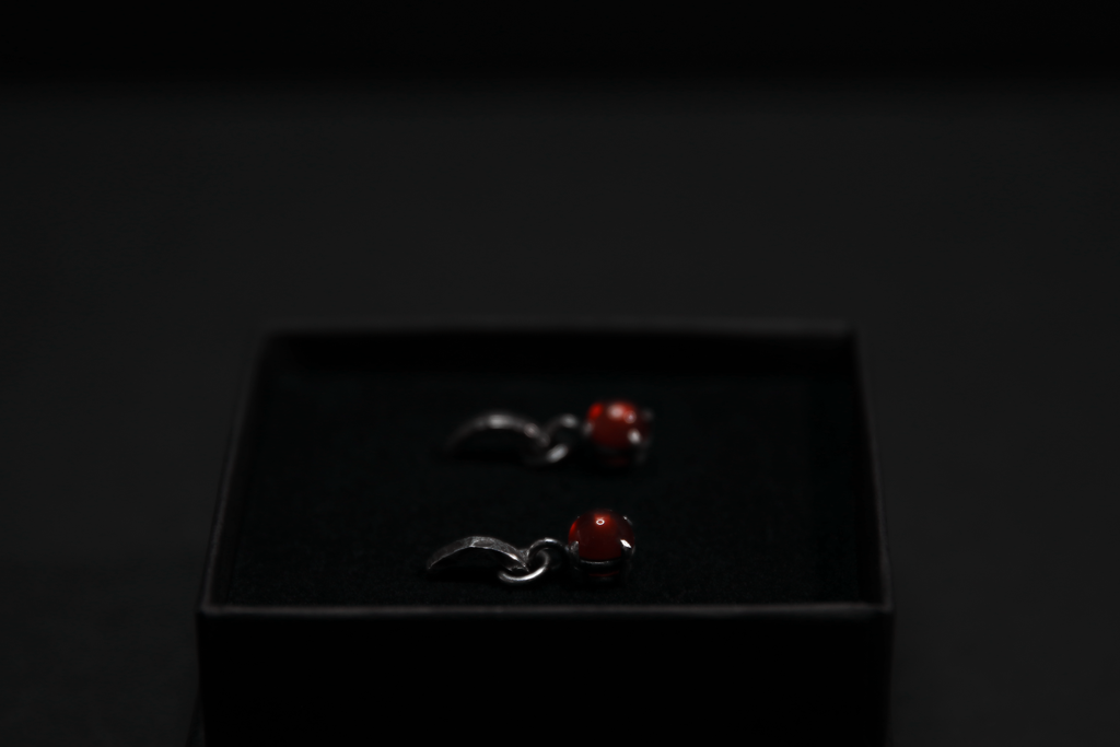 Carnelian Sterling Silver Earrings