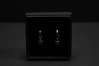Carnelian Sterling Silver Earrings