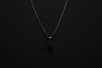 Carnelian Sterling Silver Pendant