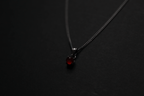 Carnelian Sterling Silver Pendant