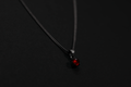 Carnelian Sterling Silver Pendant
