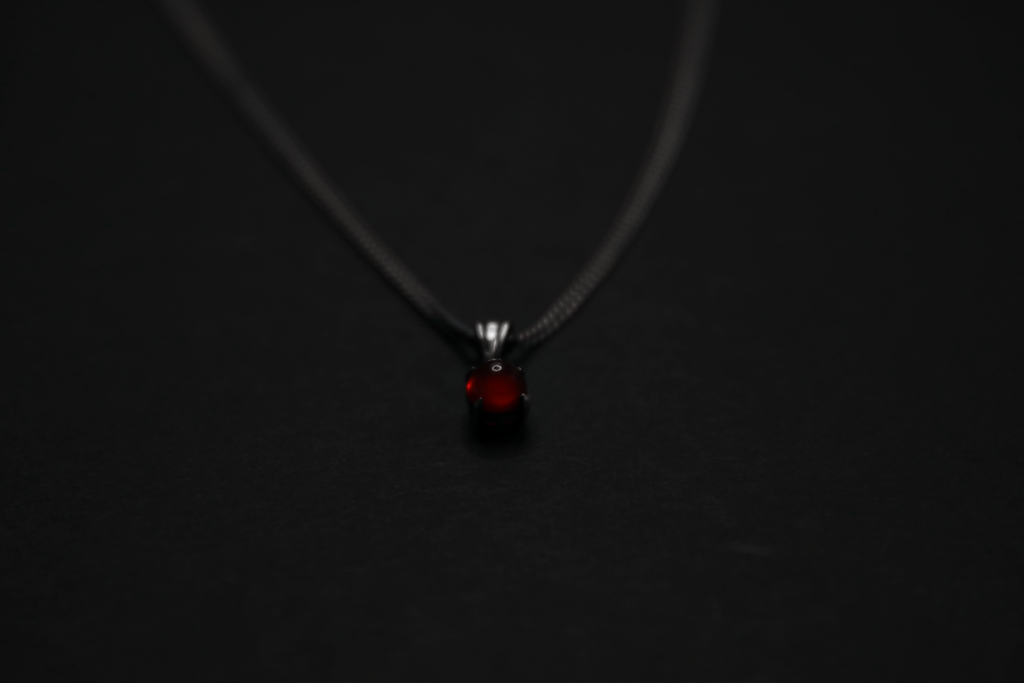 Carnelian Sterling Silver Pendant