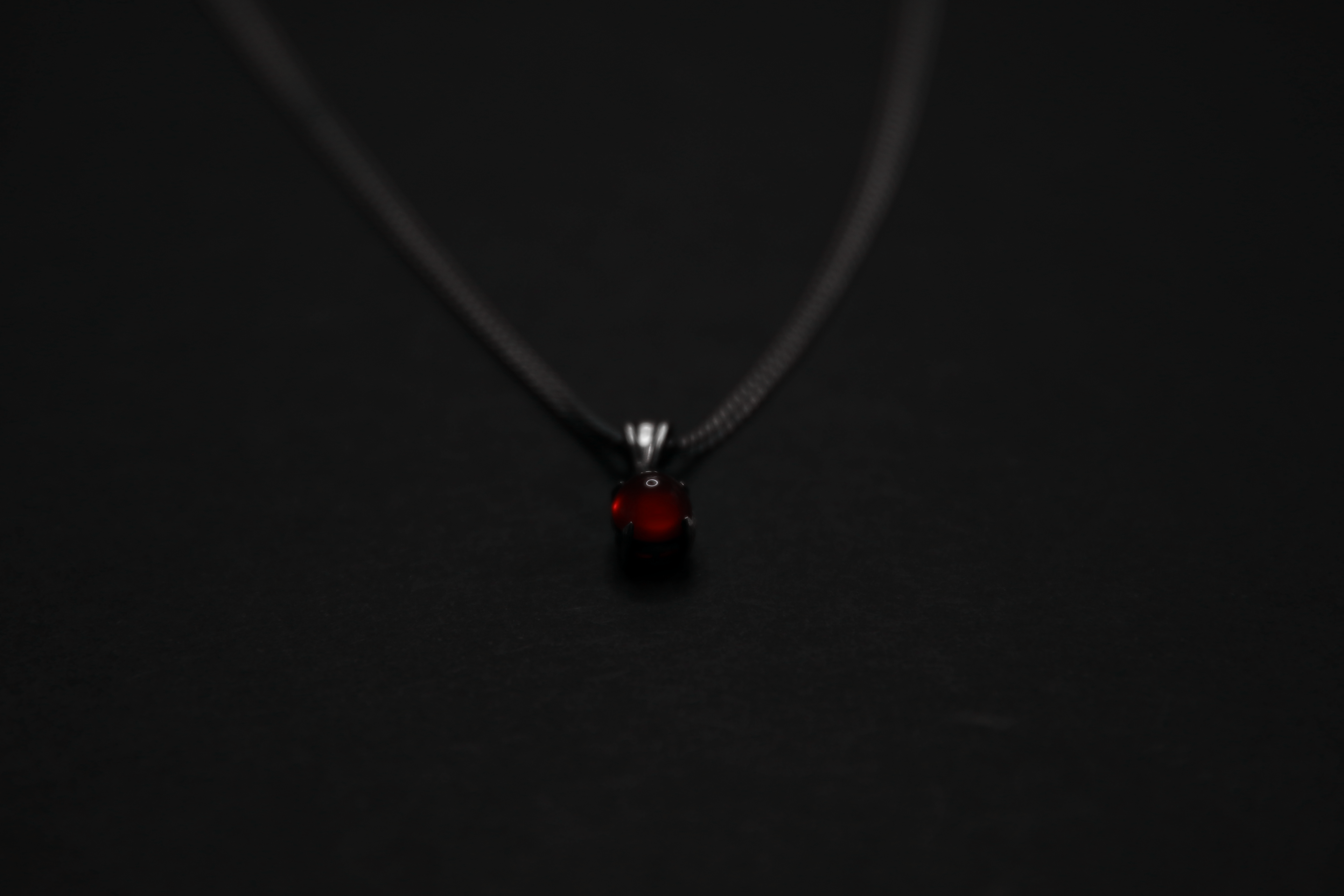 Carnelian Sterling Silver Pendant