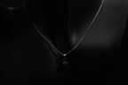 Carnelian Sterling Silver Pendant